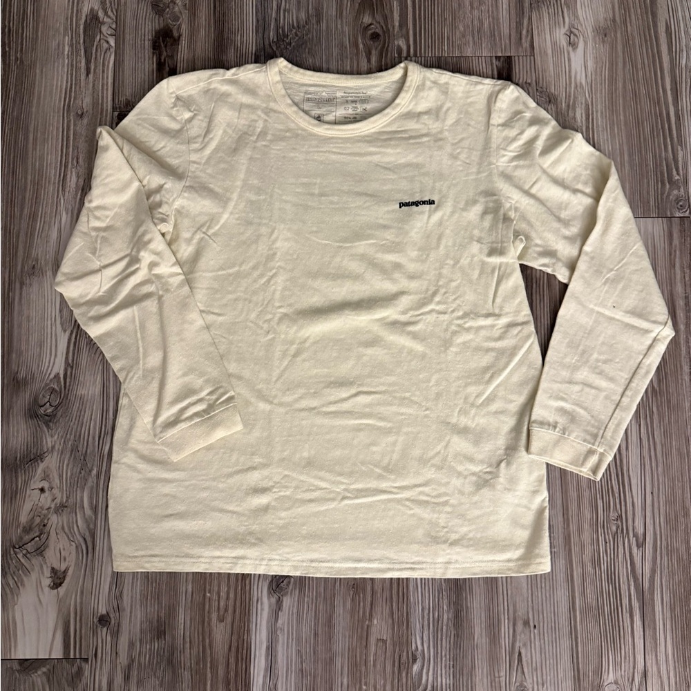 Patagonia Long Sleeve T-Shirt - Cream